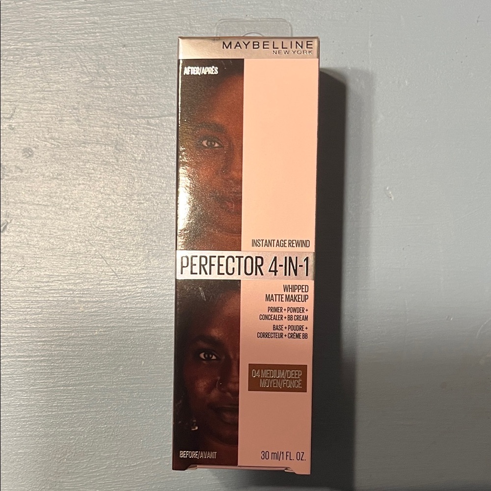NIB! Maybelline Instant Age Rewind 4-in-1 Makeup - Medium Deep